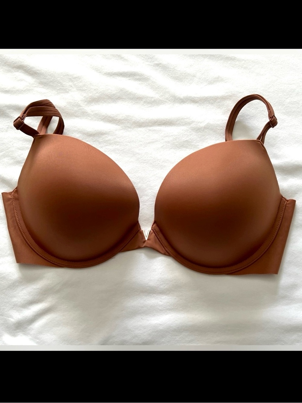 Victoria’s Secret Very Sexy Smooth Caramel Push-Up Bra Size 34E (DD)